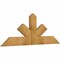 Ekena Millwork Saratoga Rough Sawn Timber Gable Bracket, Western Red Cedar, 60"W x 22"H x 2"D x 6"F, 9/12 Pitch GBW060X22X0206SAR00RWR - alternate 3